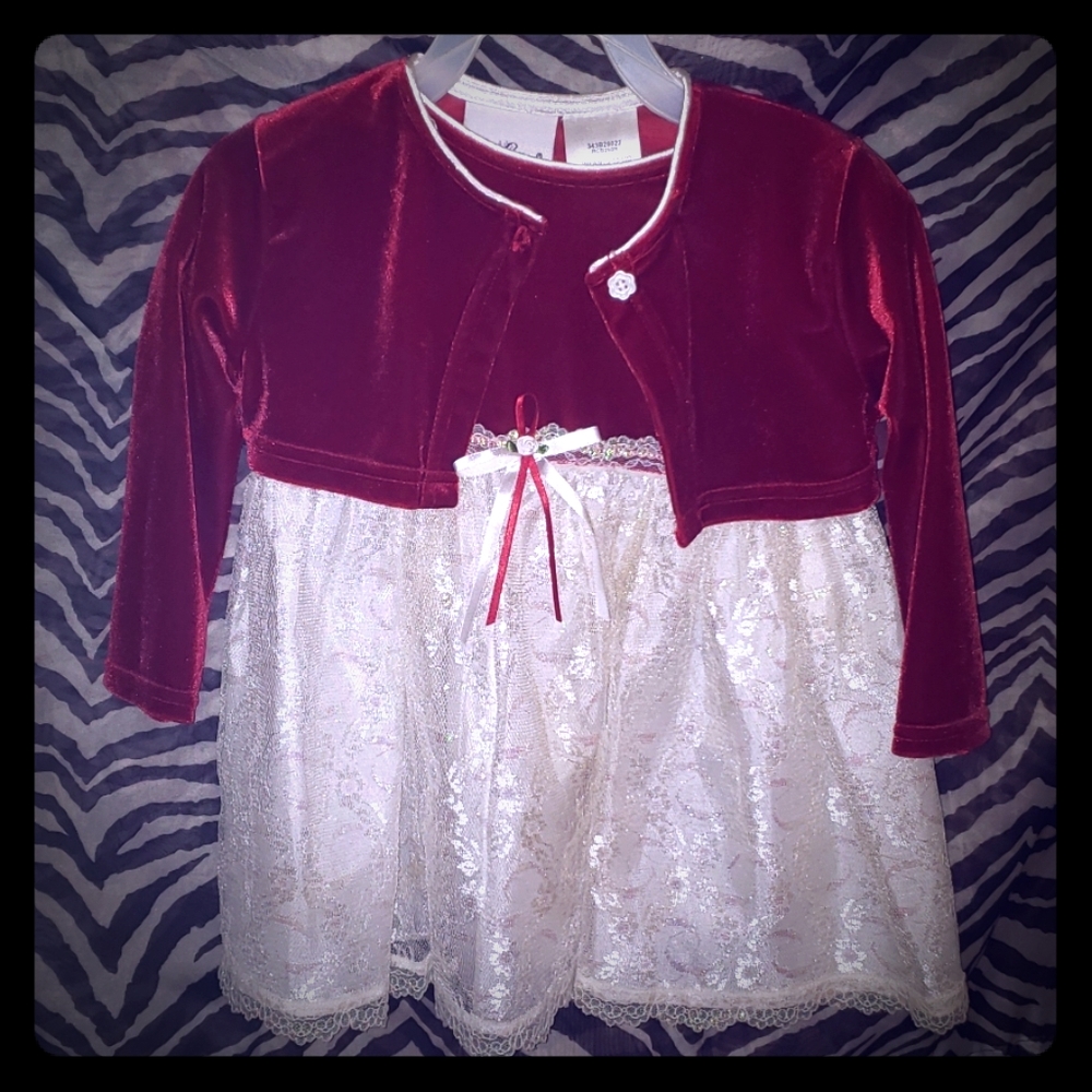 Rose cottage Christmas Dress